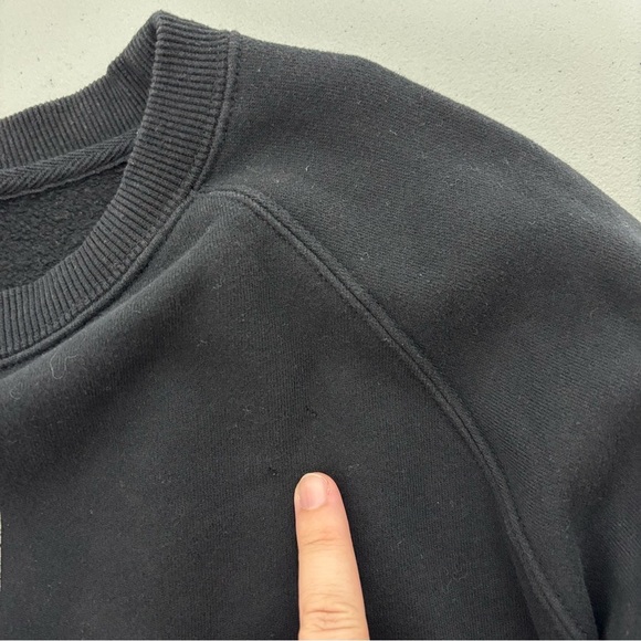 BAC Adult Large Pullover Crewneck Sweatshirt Jackson Hole Wyoming Moose Black - Picture 6 of 8